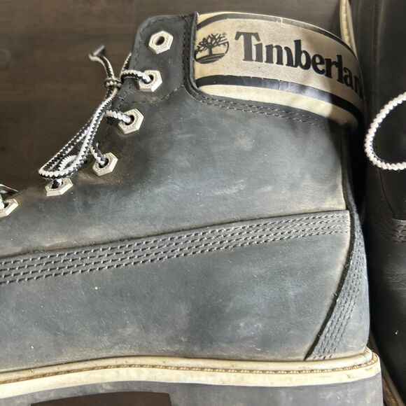 Timberland Earthkeeper Bethel Tall Black Leather and Suede Boots 20668 6.5 - Picture 4 of 16